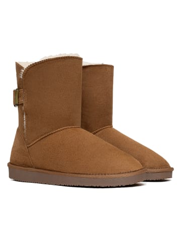 ISLAND BOOT Winterstiefel "Boulder" in Hellbraun
