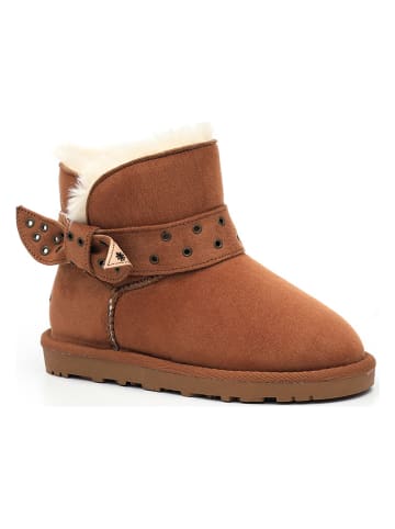 ISLAND BOOT Winterboots "Erikana" in Hellbraun
