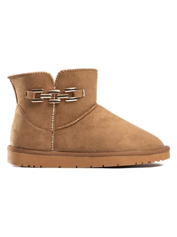 ISLAND BOOT Winterboots "Jill" in Hellbraun