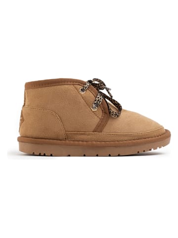 ISLAND BOOT Winterboots "Childerik" in Hellbraun