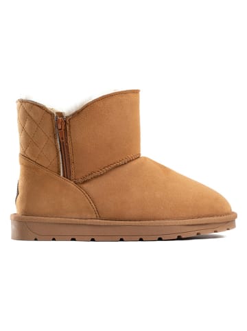 ISLAND BOOT Winterboots "Zarela" in Hellbraun
