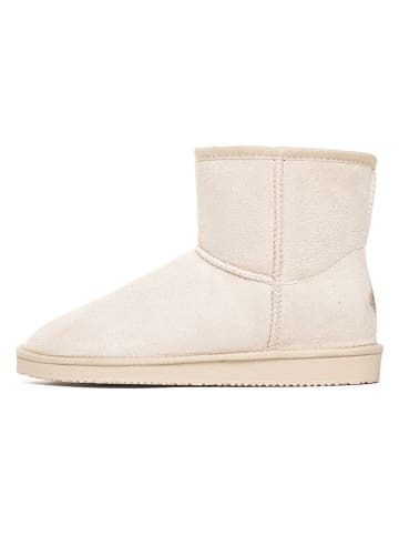 ISLAND BOOT Botki zimowe "Stela" w kolorze kremowym