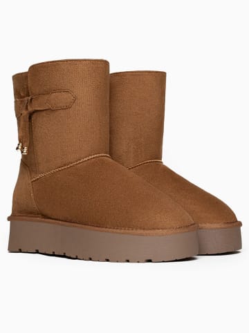 ISLAND BOOT Winterboots "Kinsac" in Hellbraun
