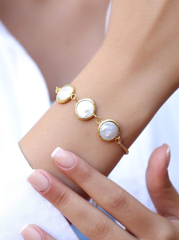 L'Atelier de Gaia Vergold. Armband mit Schmuckelementen