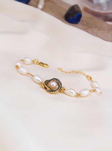 L'Atelier de Gaia Vergold. Armkette mit Schmuckelementen
