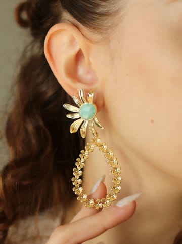 L'Atelier de Gaia EarVergold. Ohrstecker mit Edelsteinen