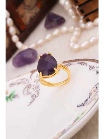 L'Atelier de Gaia Vergold. Ring mit Edelstein