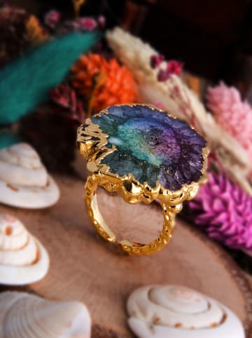 L'Atelier de Gaia Vergold. Ring mit Edelstein