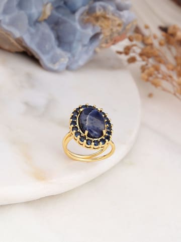 L'Atelier de Gaia Vergold. Ring mit Edelsteinen
