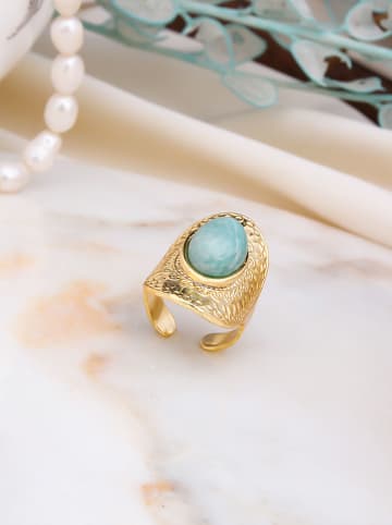 L'Atelier de Gaia Vergold. Ring mit Edelstein
