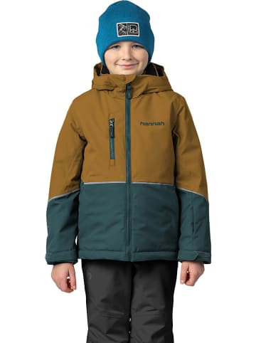 Hannah Ski-/ Snowboardjacke "Anakin" in Hellbraun/ Petrol