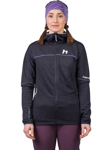 Hannah Funktionsjacke "Meda" in Anthrazit/ Lila