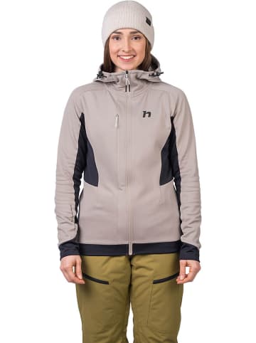 Hannah Funktionsjacke "Nela" in Beige/ Anthrazit