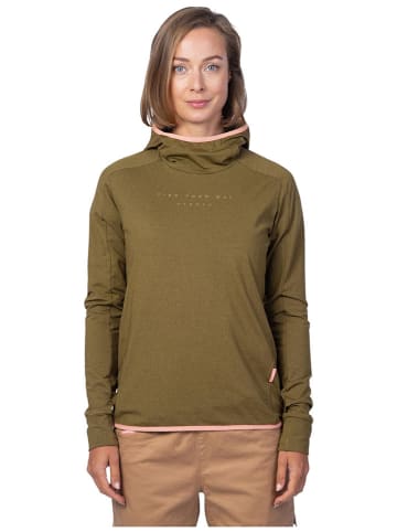 Hannah Funktionshoodie "Nyma" in Khaki/ Beige
