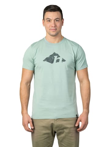 Hannah Shirt "Alsek" in Mint/ Grau