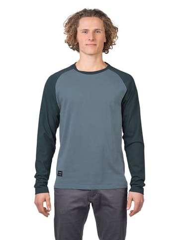 Hannah Longsleeve "Roket" in Blau/ Grün