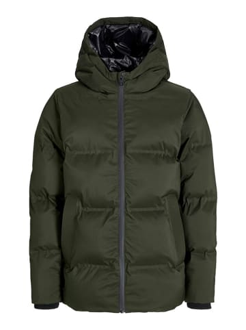 JACK & JONES Junior Kurtka pikowana "Planet" w kolorze khaki
