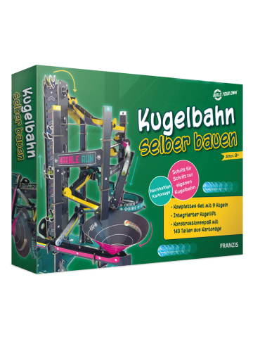FRANZIS Bausatz "Kugelbahn selber bauen" - ab 8 Jahren