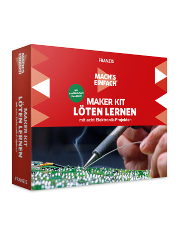 FRANZIS Experimentierset "Maker Kit Löten lernen" - ab 14 Jahren