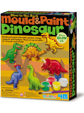 4M Zestaw kreatywny "Mould & Paint: Glow Dinosaur" - 5+