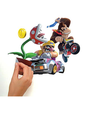 Room Mates Wandstickers "Mario Kart met Vrienden" meerkleurig