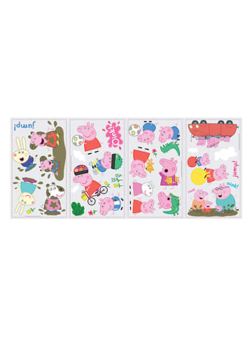 Room Mates Wandstickers "Peppa Pig" meerkleurig