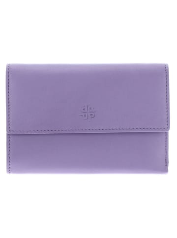 PICARD Leder-Geldbörse "Bali" in Lila - (B)14,5 x (H)10 x (T)2 cm