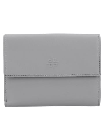 PICARD Leder-Geldbörse "Bali" in Grau - (B)12,5 x (H)9,5 x (T)3,5 cm