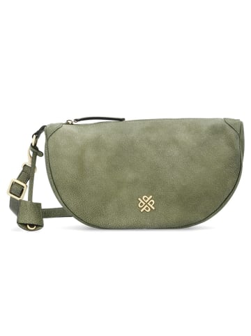 PICARD Leder-Umhängetasche "Kapstadt" in Khaki - (B)32 x (H)18 x (T)9 cm