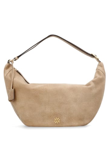 PICARD Leder-Schultertasche "Kapstadt" in Beige - (B)53 x (H)24 x (T)13 cm