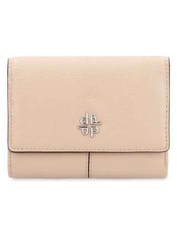 PICARD Leder-Geldbörse "Lay Back" in Beige - (H)9 x (T)2 cm