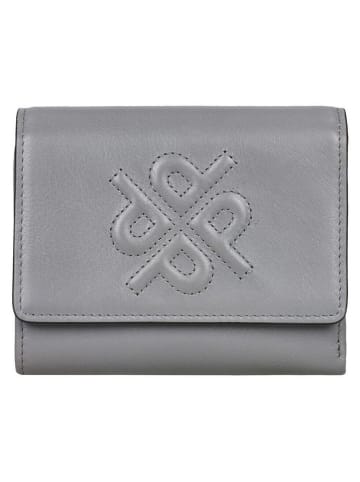 PICARD Leder-Geldbörse "Donna" in Grau - (B)13 x (H)11 x (T)2 cm