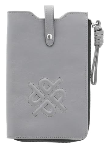 PICARD Leder-Handytasche "Donna" in Grau - (B)11 x (H)18 x (T)2 cm