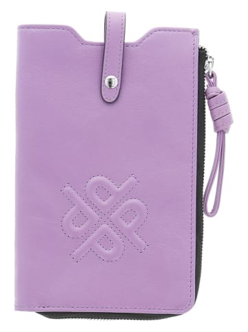 PICARD Leder-Handytasche "Donna" in Lila - (B)11 x (H)18 x (T)2 cm