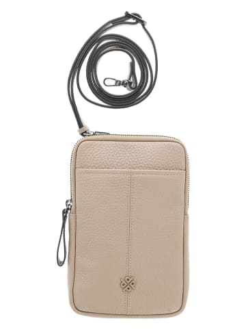 PICARD Leder-Handytasche "Match 1" in Beige - (B)13 x (H)19 x (T)2 cm