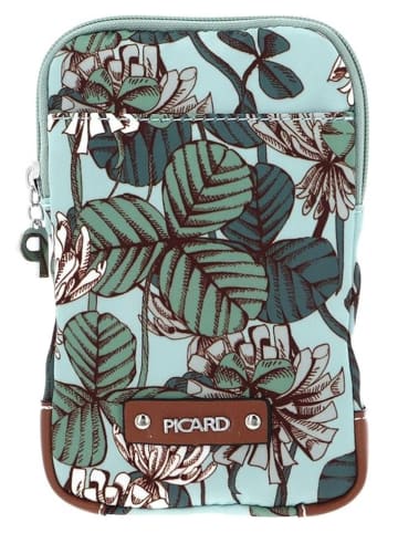 PICARD Handytasche in Hellblau - (B)12 x (H)18 x (T)1,5 cm