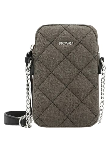 PICARD Handytasche "Rockstar" in Schwarz - (B)11 x (H)19 x (T)2 cm