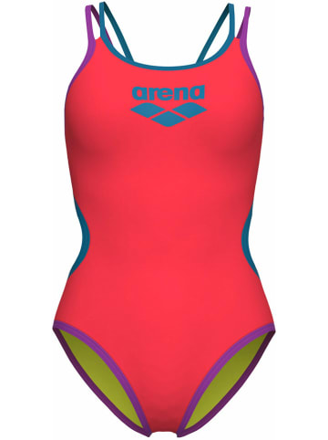 Arena Strój kąpielowy w kolorze różowo-żółtym