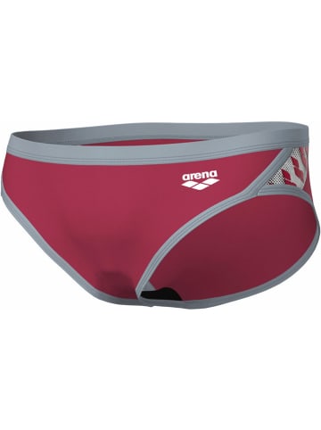 Arena Zwembroek rood/grijs