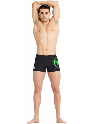 Arena Kąpielówki w kolorze czarno-zielonym