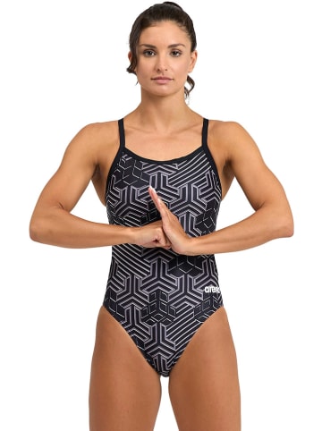 Arena Strój kąpielowy w kolorze czarno-szarym