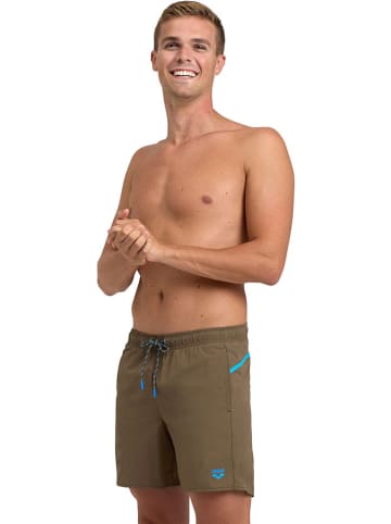 Arena Badeshorts in Hellbraun