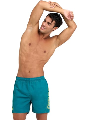 Arena Zwemshorts turquoise