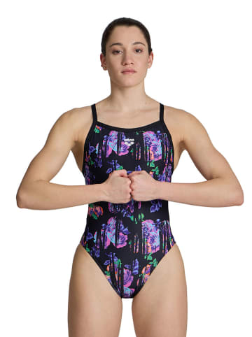 Arena Badpak donkerblauw/paars/roze