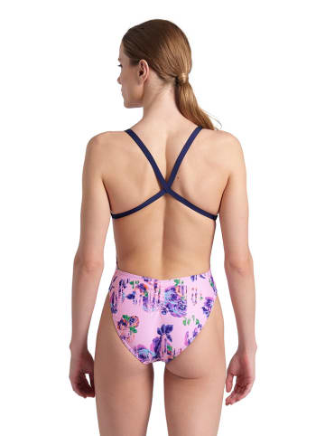Arena Strój kąpielowy w kolorze jasnoróżowo-fioletowym