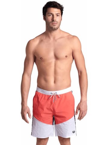 Arena Badeshorts in Rosa/ Blau/ Weiß