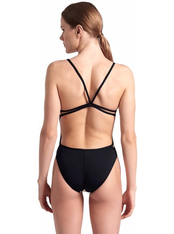 Arena Strój kąpielowy w kolorze czarno-szaro-żółtym