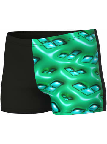 Arena Badehose in Schwarz/ Grün