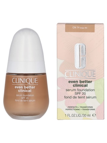 Clinique Foundation "Even Better Clinical Serum - CN74 Beige" - LSF 20, 30 ml