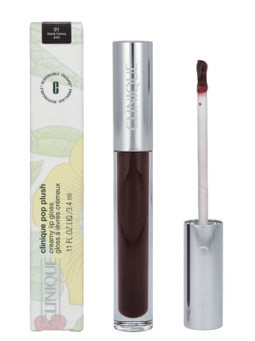 Clinique Błyszczyk "Pop Plush Creamy - #01 Black Honey Pop" - 3,4 ml